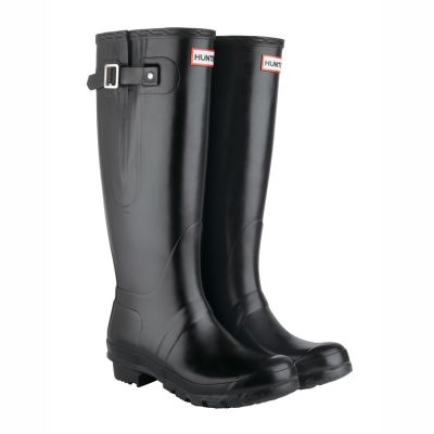 Hunter Original Adjustable Wellington Boot Black