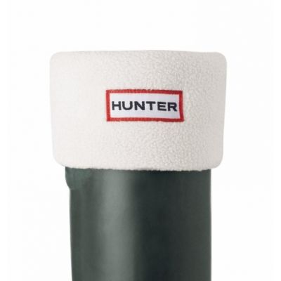 Hunter Fleece Welly Socks Cream