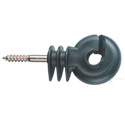 100 x Electric Fence Screw In Ring Insulators