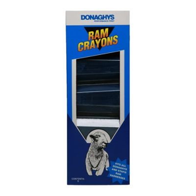 Donaghys Soft Ram Crayon - 5 Pack Blue