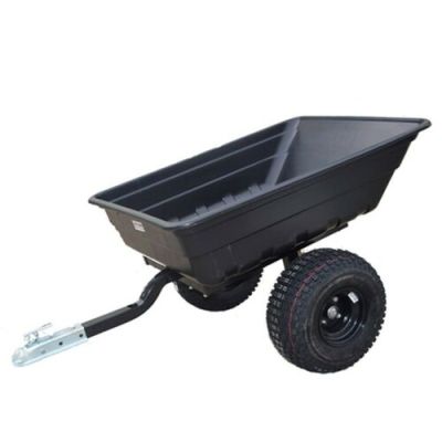 ATV Plastic Big Tyre Trailer 300kg