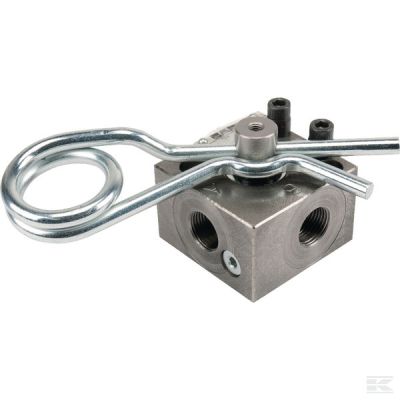 Breakaway brake control valve