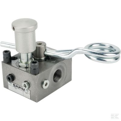 Breakaway brake control valve