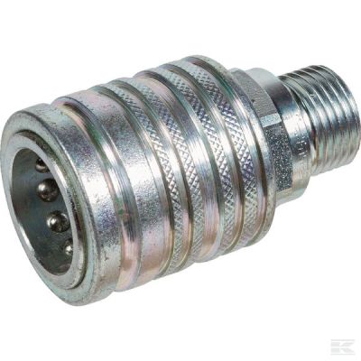 Female coupling 1/2-1/2' BSP