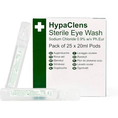 Sterile Eye Wash Pods 25pcs Hypaclens