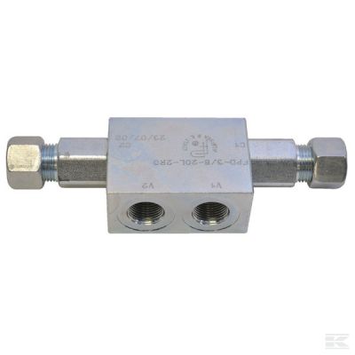 Pilot operated checkvalve 3/8'