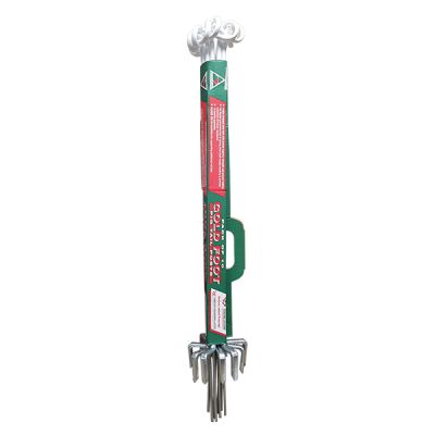 20 x 3ft Electric Fence Pigtail Steel Posts
