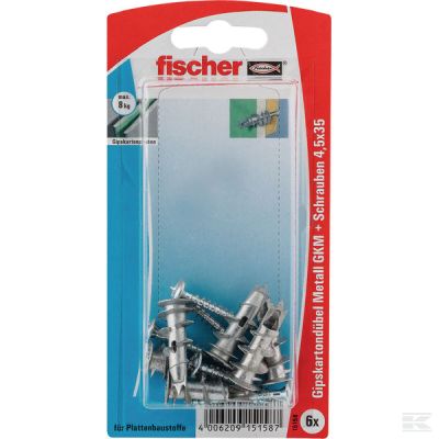 Plasterboard plug metal (6)