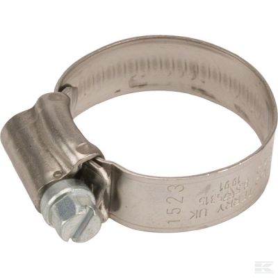 Hose clip ZP (size 1A) 22-30mm
