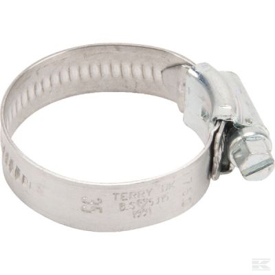 Hose clip ZP (size 1) 25-35mm