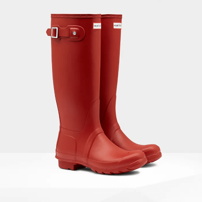 Hunter Original Tall Wellington Boot Red
