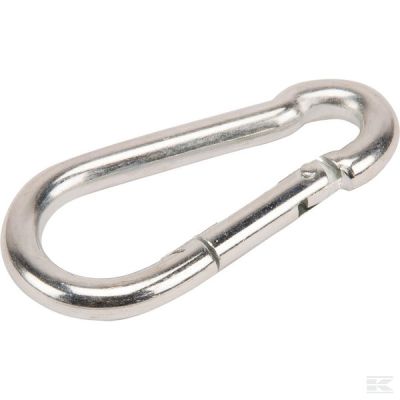 Carabiner 90x9mm zinc plated K