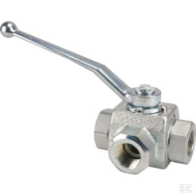 Ball-valve 3-way 3/4'
