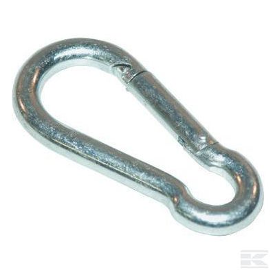 Carabiner 80x8mm zinc plated K