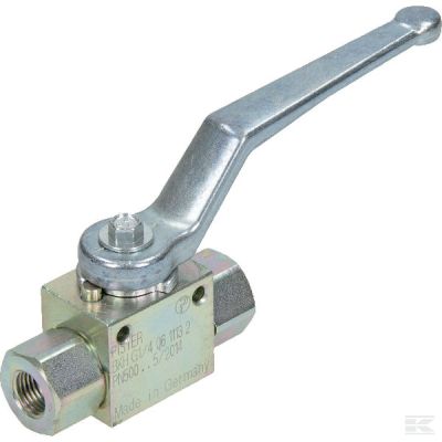 Ball valve 1/4' BSP+fastening