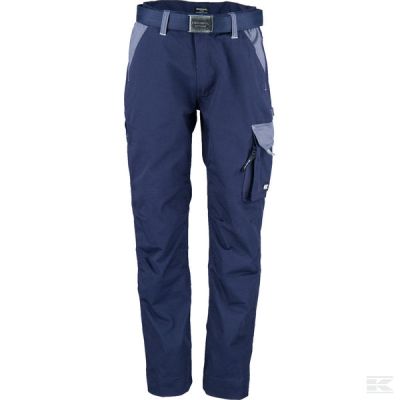 Work trousers, unisex, XS, blu