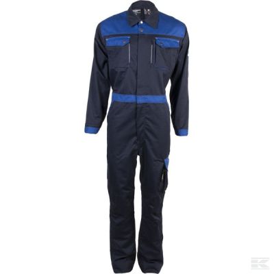 Overalls, size 4XL UK 48, blue
