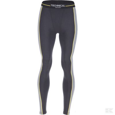 Thermal trousers, XL, grey/bla