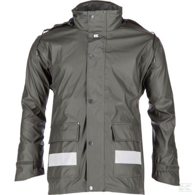 Raincoat, green, size 2XS, EU