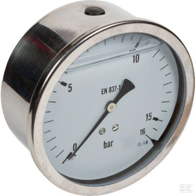 D100 RA 0-16 pressure gauge