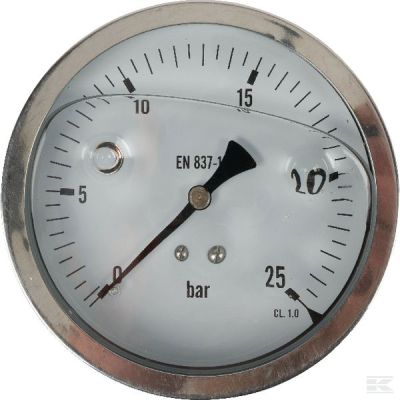D100 RV 0-25 pressure gauge