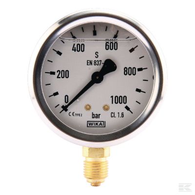 Pressure gauge Ř63 0–1000bar 1
