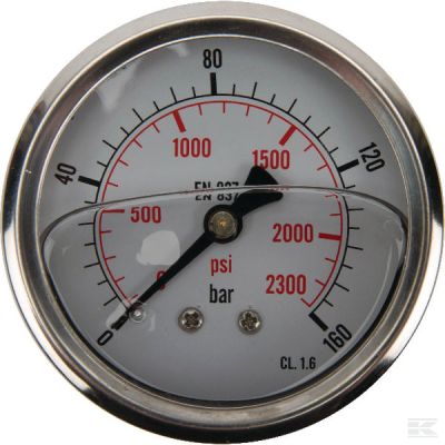 D63 RA 0-160 pressure gauge
