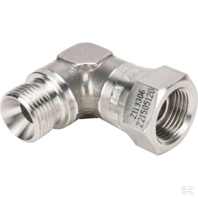 Comp elbow M/F 3/8 BSP S.S.