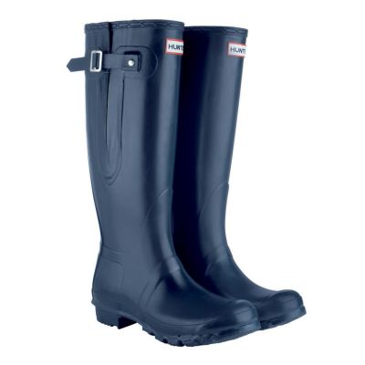 Hunter Original Adjustable Wellington Boot Navy