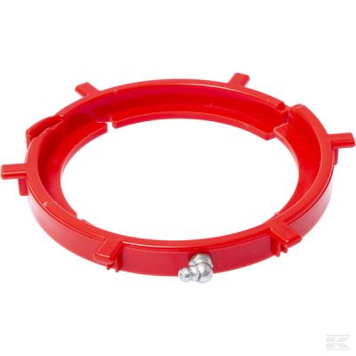 Wide angle bearing ring