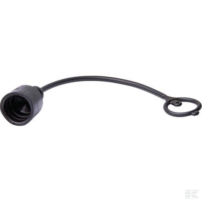 Dust cap black for NV12 Male