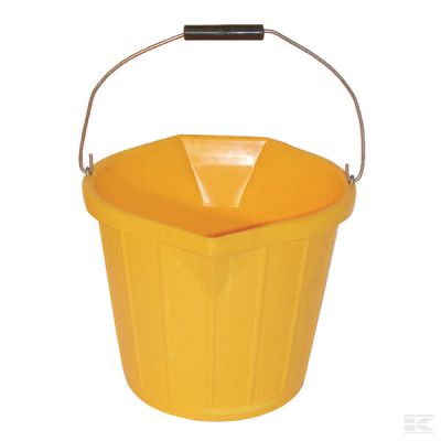 Plastic 13,6 l bucket
