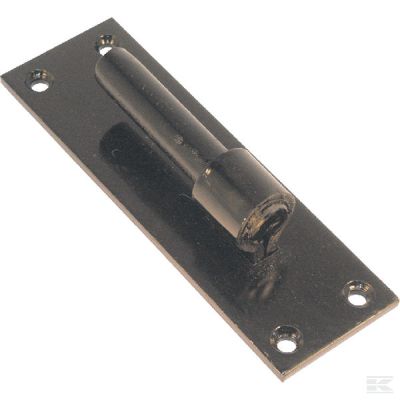 Gate Hook On Plate 1/2' Pin