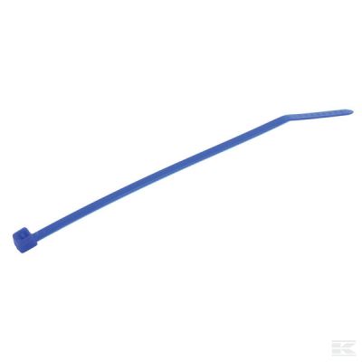 Cable tie 2.5x100mm, blue, Nyl