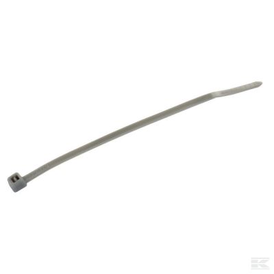 Cable tie 2.5x100mm, grey, Nyl