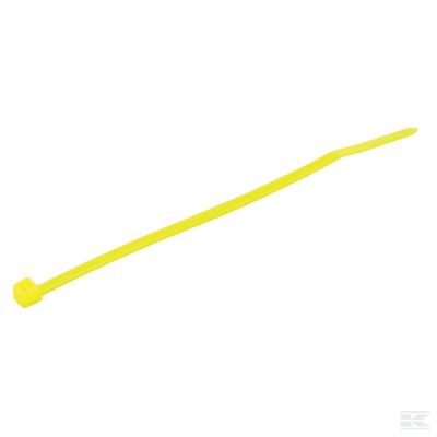 Cable tie 2.5x100mm, yellow, N