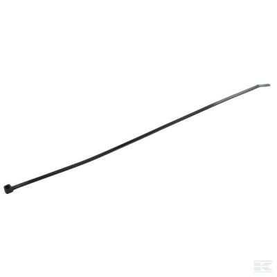 Cable tie 3.6x250mm, black, Po