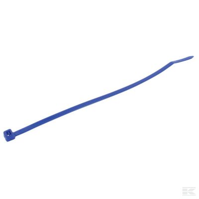 Cable tie 4.8x300mm, blue, Nyl
