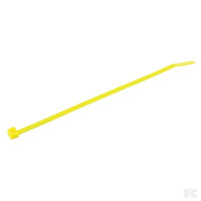 Cable tie 4.8x300mm, yellow, N