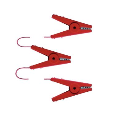 Triple Crocodile Clip Connectors