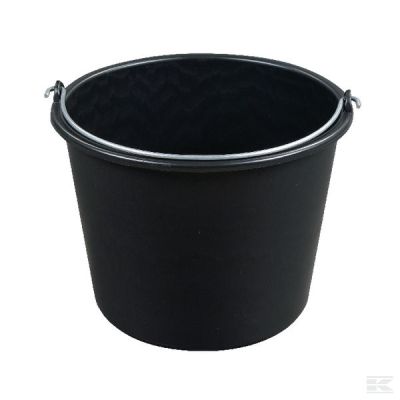 Bucket black 12 L