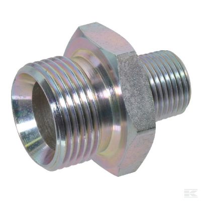 Adaptor M 3/8 BSP x 1/2 NPT