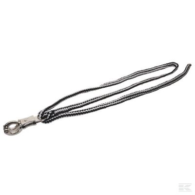 Halter + panic hook, black