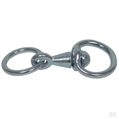 Swivel link with ring 4 mm