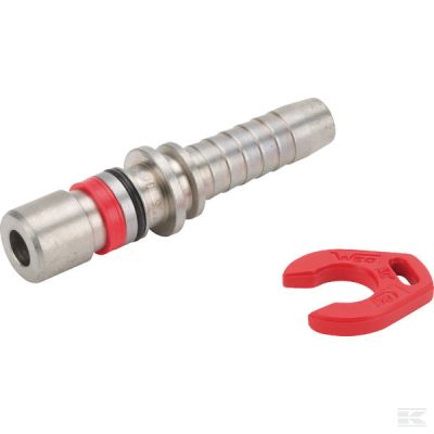 Connector DN10-Ř13mm with O-ri