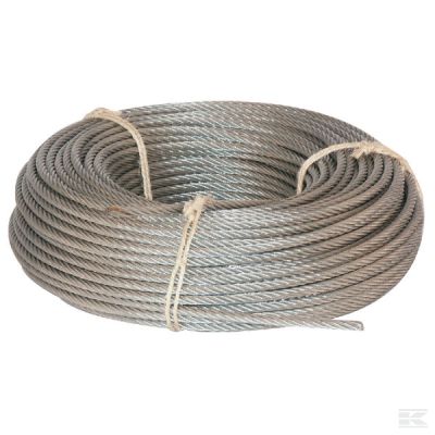 Wire rope galvanized 8 mm per