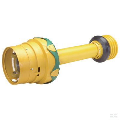 Wide angle PTO shaft without y