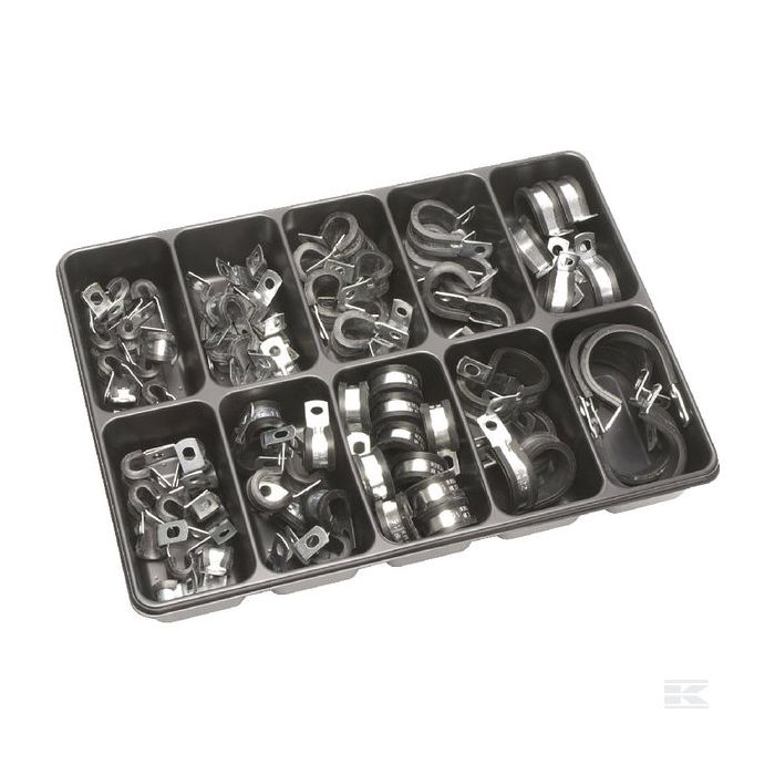 Assortment ABA rubber clamps