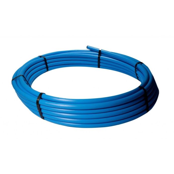 50mm MDPE Blue Pipe 50m Length
